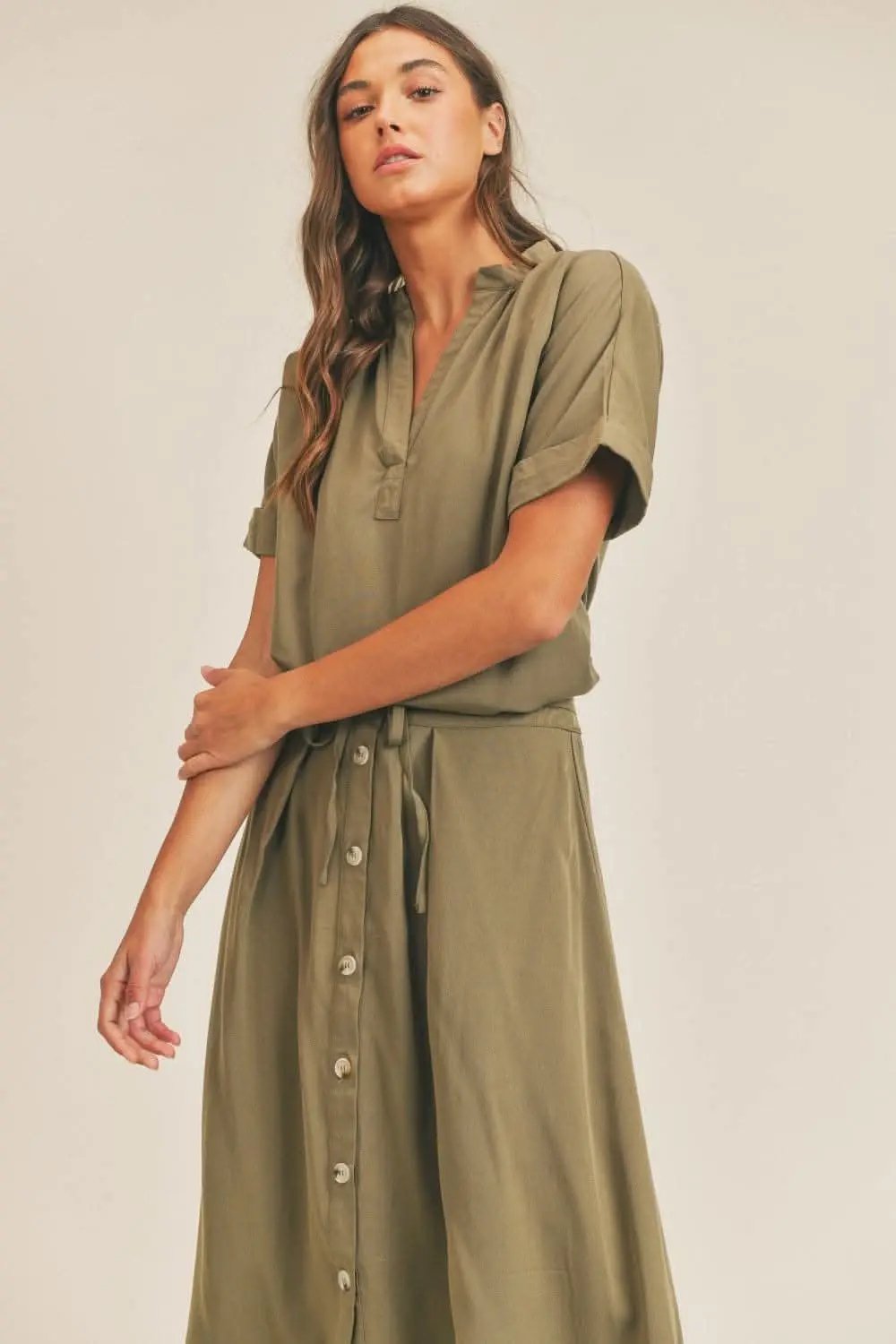 Chic midi skirt set with top - Love Salve